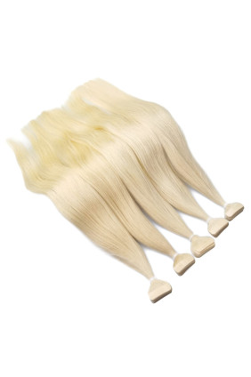 Barvené vlasové pásky ProfiBeauty® - světlá blond - 22