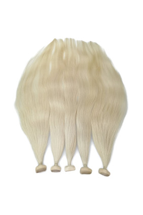Barvené vlasové pásky ProfiBeauty® - platinová extra - 24