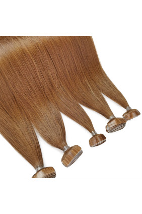 Barvené vlasové pásky ProfiBeauty® - světlý mahagon - 30