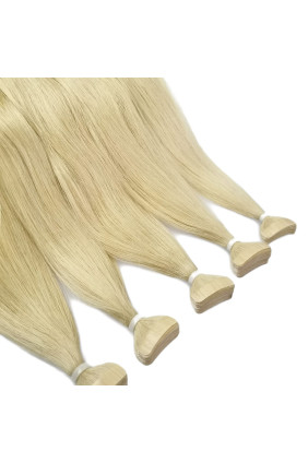 Barvené vlasové pásky ProfiBeauty® - tmavá blond - 27