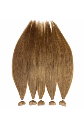 Barvené vlasové pásky ProfiBeauty® - světle béžová - 10