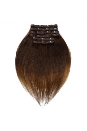 Clip In REMY CLASSIC, 120g, ombre - 2/6