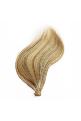 Culík - ponytail - melír světle hnědá/platina - 8/60, 100 g
