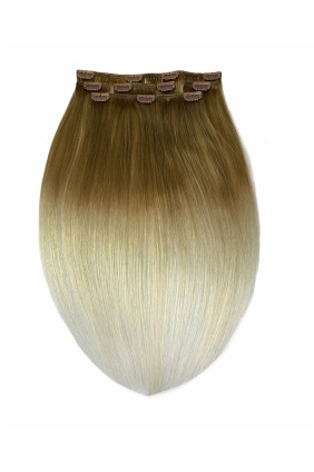 Clip In REMY, 60g, 40cm, ombre - 18/613