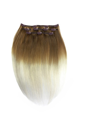 Clip In REMY, 60g, 40cm, ombre - 6/613