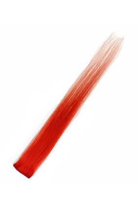 Zahušťovací, melírovací Clip In, 1 ks, 6 g, 40 cm, červená - Red