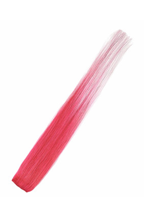 Zahušťovací, melírovací Clip In, 1 ks, 6 g, 40 cm, tmavě růžová - Fuchsia