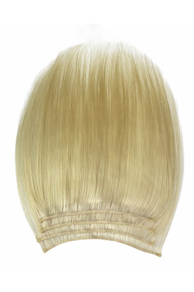 Vlasové třásně - Středoevropské barvené - 40-45 cm, platina - 60