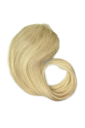 Dámské tupé z pravých vlasů - středoevropských, 35-40 cm, nejsvětlejší blond - 613